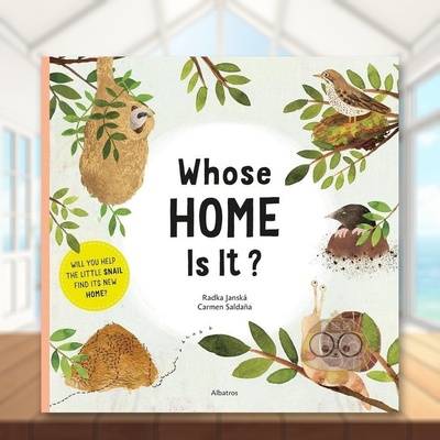 【现货】这是谁的家？英文儿童绘本动物生态环保进口原版书纸板书Whose Home Is It? Radka Piro Albatros Media书籍图书外版正版