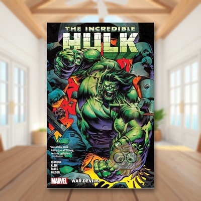 【预售】【Marvel】无敌浩克卷2战争恶魔英文漫画平装进口原版书INCREDIBLE HULK VOL. 2: WAR DEVILS Nic Klein  Phillip Kenne书