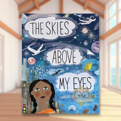 【预售】【手风琴书】我眼中的天空 【Look Closer】The Skies Above My Eyes 原版英文儿童绘本进口书籍图书外版正版