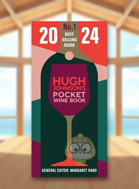 【现货】休约翰逊袖珍葡萄酒 2024 年Hugh Johnson Pocket Wine 2024英文餐饮Hugh Johnson精装Mitchell Beazley-UK进口原版书978