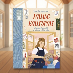 【现货】【透过艺术家之眼】露易丝布尔乔亚【What The Artist Saw】Louise Bourgeois英文儿童艺术启蒙6-9岁精装Amy Guglielmo a