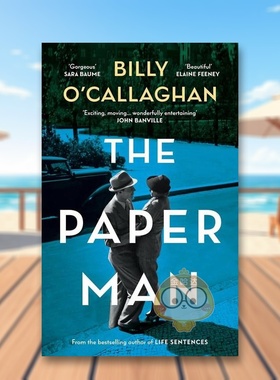 【预售】纸人英文文学小说进口原版外版书平装14岁以上The Paper Man O'Callaghan Vintage (UK)书籍图书正版
