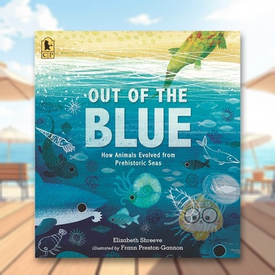 【预售】突发奇想动物如何从史前海洋进化而来Out of the Blue How Animals Evolved from Prehistoric Seas英文儿童绘本动物生态