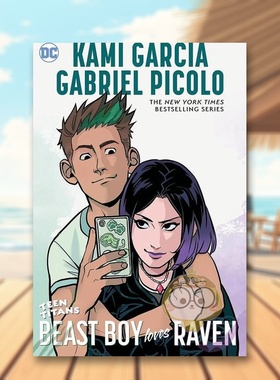 【现货】【DC Comics】少年泰坦野兽男孩爱乌鸦英文漫画进口原版书Teen Titans: Beast Boy Loves Raven Gabriel Picolo Kami Gar