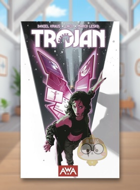 【预售】木马英文漫画进口原版书平装14岁以上Trojan Daniel Kraus Artists, Writers & Artisans书籍图书外版正版