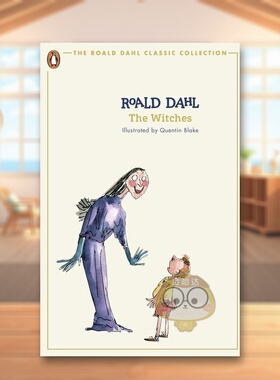 【预售】【罗尔德达尔经典收藏】女巫英文文学小说【Roald Dahl Classic Collection】The Witches平装进口原版书Roald Dahl Pen书