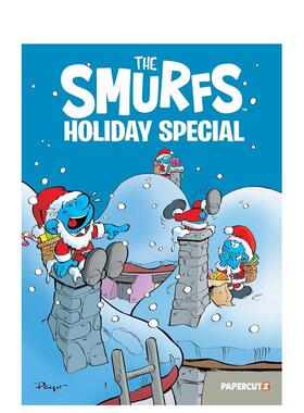 【预售】蓝精灵假日特辑 Smurfs Holiday Special 原版英文儿童漫画进口书籍图书外版正版
