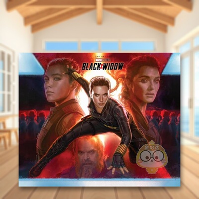 【预售】黑寡妇的电影艺术英文影视进口原版外版书精装14岁以上Marvel‘s Black Widow: The Art of the Movie Marvel Comics Ma书