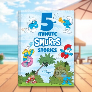 【预售】5分钟蓝精灵故事集英文儿童故事PEYO进口原版书精装5Minute Smurfs StoriesAbrams Books for Young Readers书籍图书外版