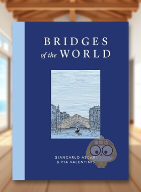 【现货】【意大利插画师Giancarlo Ascari】标志性桥梁插画图鉴英文艺术插画原画设定集进口原版书精装14岁以上Bridges of the Wo