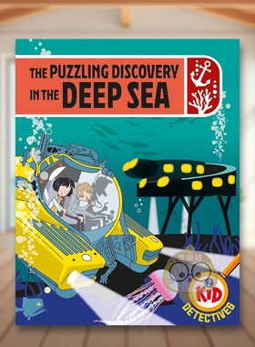 【预售】儿童侦探：深海中的神秘发现 Kid Detectives: The Puzzling Discovery in the Deep Sea 原版英文儿童绘本进口书籍图书外