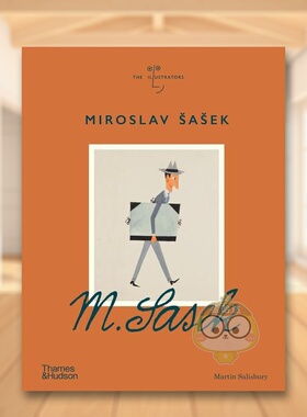 【现货】【T&H】米罗斯拉夫萨塞克【The Illustrators】Miroslav sasek英文插画原画设定集Martin SalisburyThames & Hudson精装进