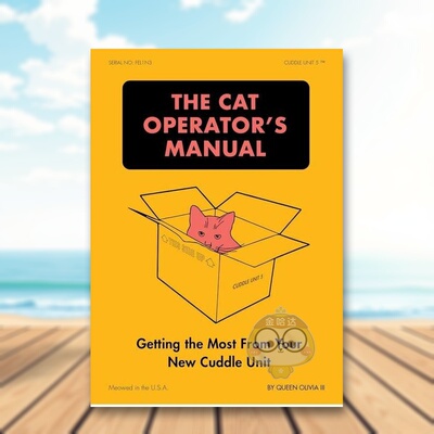 【预售】猫咪操作手册英文生活综合进口原版图书平装Cat Operator's ManualQueen Olivia IIIChronicle Books书籍外版正版