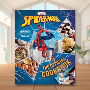 书Jermaine Insi Spider Official Cookbook英文生活餐饮精装 The 漫威蜘蛛侠官方食谱书Marvel Man McLaughlin 进口原版 现货