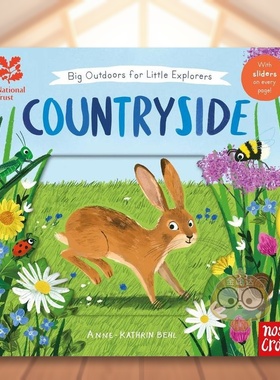 【现货】小小探险家的大户外活动乡村【Big Outdoors for Little Explorers】National Trust Countryside英文儿童趣味3-6岁纸板书