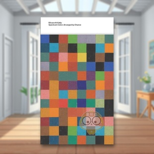【现货】埃尔斯沃斯·凯利：偶谱 Ellsworth Kelly: Spectrum Colors Arranged by Chance 原版英文艺术画册画集 抽象极简艺术