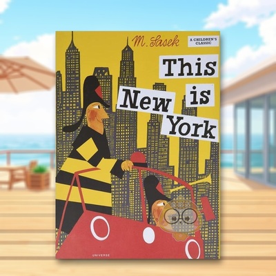 【预售】【Miroslav Sasek】这就是纽约 This is New York 原版英文儿童绘本进口书籍图书外版正版