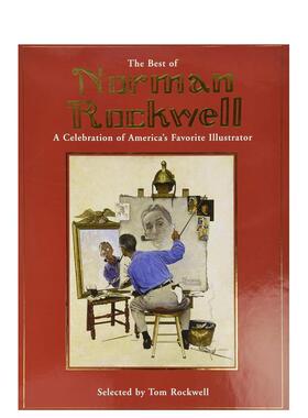 【现货】诺曼洛克威尔优秀作品集 Best of Norman Rockwell 英文原版艺术绘画画册集油画/水彩画/黑白素描 美国黄金时代的插画师
