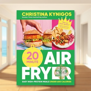 minute 英文餐饮生活美食进口书籍图书外版 预售 正版 原版 20分钟空气炸锅：600卡以下高蛋白简餐 Fryer Air