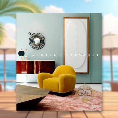 【预售】意大利设计师阿基里·萨尔瓦尼 Achille Salvagni 原版英文设计进口书籍图书外版正版