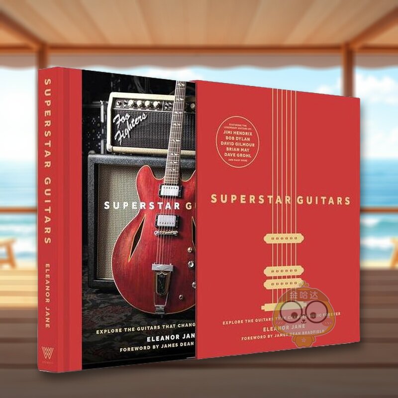 【预售】超级明星吉他书套版英文音乐进口原版外版书Eleanor Jane精装14岁以上Superstar Guitars Slipcase Edition welbeckpubl书