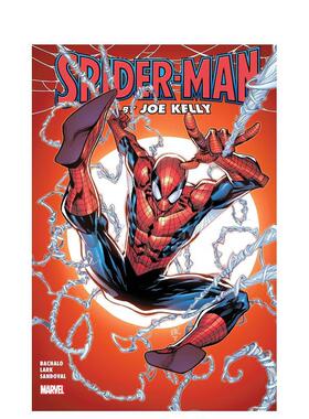 【预售】漫威漫画 蜘蛛侠总集 Spider-Man By Joe Kelly Omnibus Ken Lashley Cover 英文漫画书原版进口美漫书籍