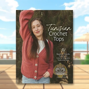 【预售】突尼斯钩针上衣 Tunisian Crochet s 原版英文手工制作进口书籍图书外版正版