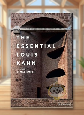 【现货】路易斯·康精选英文建筑设计建筑师工作室精装Essential Louis Kahn Cemal Emden著Prestel出版原版进口书籍图书外版正版