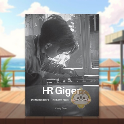 【预售】吉格尔：早年生活英文艺术家艺术工作室进口原版外版书精装14岁以上HR Giger: The Early YearsCharly BielerScheidegge书
