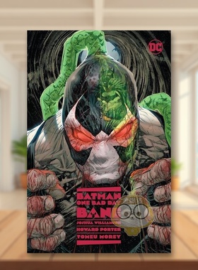 【现货】【DC Comics】蝙蝠侠一日之祸贝恩英文漫画精装进口原版书Batman: One Bad Day: Bane Joshua Williamson  Howard Porter