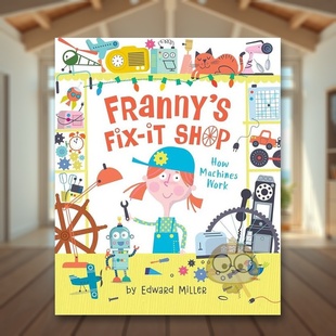 修补店英文儿童绘本知识百科进口原版 正版 书籍图书外版 Shop 现货 法妮 Franny‘s 书精装 House出版 Fix Miller著Holiday