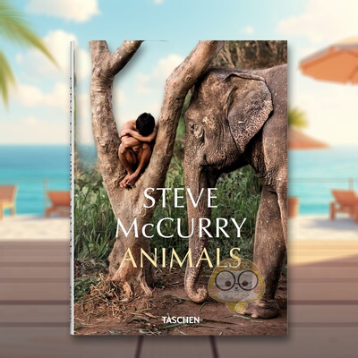 【预售】史蒂夫-麦克里 动物STEVE MCCURRY ANIMALS 英文摄影集综合作品Reuel GoldenTASCHEN精装进口原版书36书籍图书外版正版