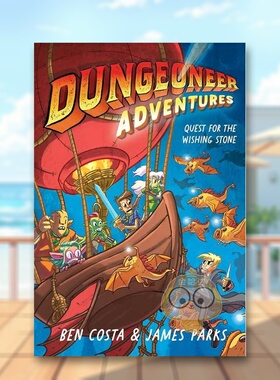 【预售】地下城奇遇记 3英文儿童故事进口原版外版书平装9岁-12岁Dungeoneer Adventures 3Ben Costa Aladdin书籍图书正版