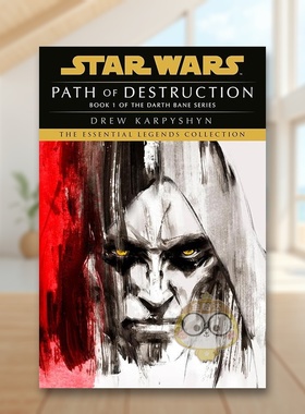 【现货】毁灭之路星球大战达斯贝恩三部曲-传奇英文文学小说Drew Karpyshyn进口原版书简装14岁以上Path of Destruction Star Wa书