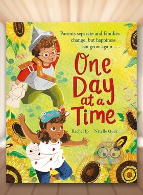 【预售】一天一次One Day at a Time英文儿童绘本人际关系6-9岁精装进口原版书Rachel Ip Hodder Children books书籍图书外版正版