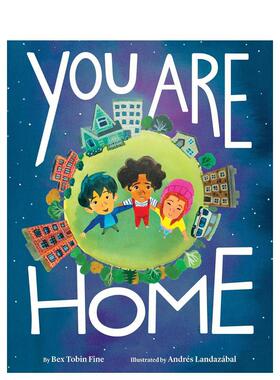 【现货】找到归属感 You Are Home 英文原版儿童情绪管理绘本0-3岁性格培养图画书进口英语启蒙读物书籍 Bex Tobin Fine