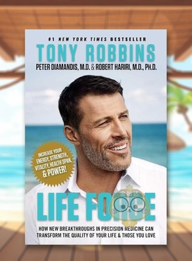 【现货】吸引力法则大师Tony Robbins 生命力英文商业行销进口原版外版书平装14岁以上Life Force Tony RobbinsSimon & Schuster书