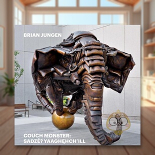 【预售】雕塑艺术家Brian Jungen：沙发怪兽英文艺术家艺术工作室进口原版外版书简装14岁以上Brian Jungen: Couch MonsterBrian书