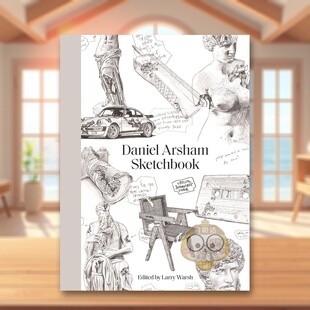 【现货】丹尼尔·阿尔舍姆的速写本Sketchbook Daniel Arsham英文艺术家艺术工作室进口原版图书精装Daniel Arsham书籍外版正版
