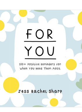【现货】给你：100个在你需要时的正面提醒 For You: 100 Positive Reminders for When You Need Them Most 英文原版进口外版图