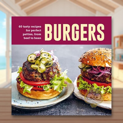 【预售】汉堡从牛肉到豆类60种食谱Burgers英文餐饮Ryl精装Ryland Peters&Small进口原版书02书籍图书外版正版