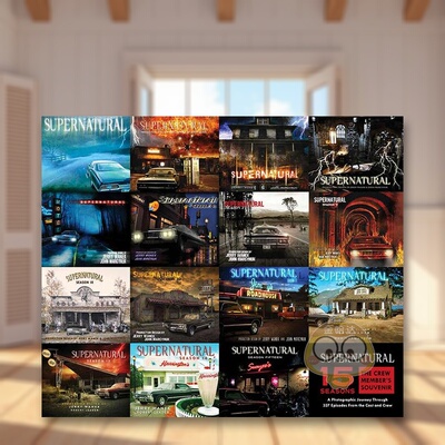 【现货】超自然15季剧组人员的回忆英文影视进口原版图书Supernatural 15 Seasons: The Crew Member’s SouvenirInsight Editio书