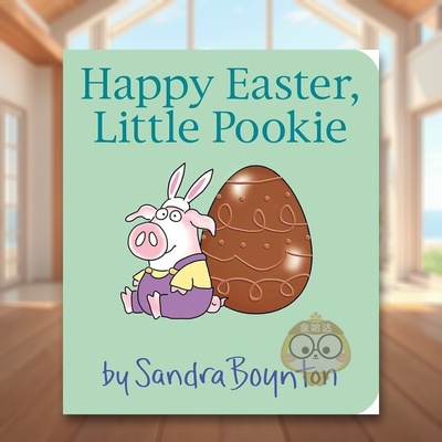 【现货】复活节快乐 小宝贝英文儿童绘本节日庆典进口原版外版书纸板书1岁(含)-3岁(含)Happy Easter, Little PookieSLittle sim书