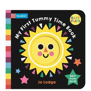 【预售】我的苐一本趴趴书 My First Tummy Time Book 原版英文儿童趣味进口书籍图书外版正版读物