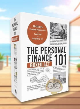 【预售】【Adam101系列】个人理财英文商业行销进口原版书精装【Adams 101 Series】The Personal Finance 101 Boxed SetMichele书