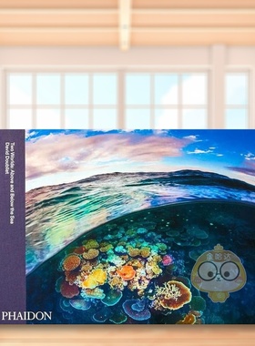 【现货】两个世界：海上和海底英文摄影自然景观精装进口原版外版书Two Worlds: Above and Below the Sea书籍图书正版