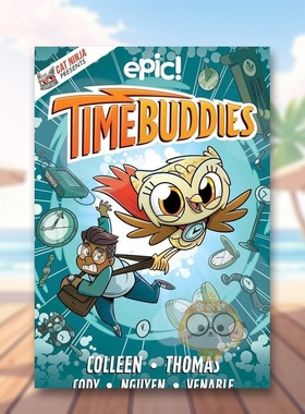 【现货】时光伙伴英文漫画进口原版书平装14岁以上Time Buddies Matthew CodyAndrews McMeel Publishing书籍图书外版正版