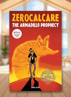 【现货】犰狳预言Zerocalcare's The Armadillo Prophecy英文文学小说精装进口原版书Zerocalcare Ablaze书籍图书外版正版