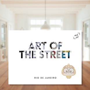 【预售】街头艺术：里约热内卢 art of the Street: Rio de Janeiro 原版英文艺术画册画集进口书籍图书外版正版