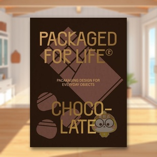 【现货】生活包装设计：巧克力英文平面设计广告包装设计进口原版书精装Packaged for Life: Chocolate Victionary著victionary出